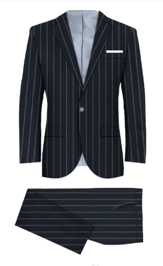 Manor Blue Suit - Unique Threads Collection